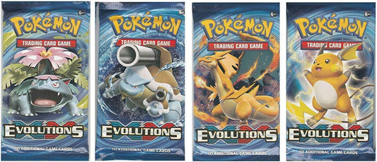 Pokemon XY Evolution Bundle of 3 Packs